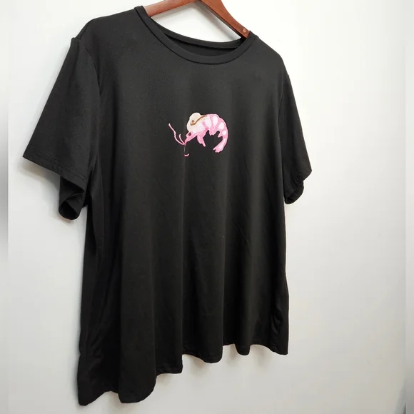 SHEIN Curve Cowboy Shrimp Tee - NWOT - Picture 2 of 6